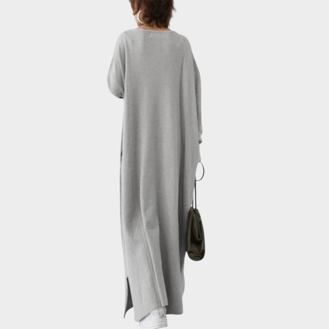 Amara™ | Timeless Winter Maxi Dress for Women with Long Sleeves