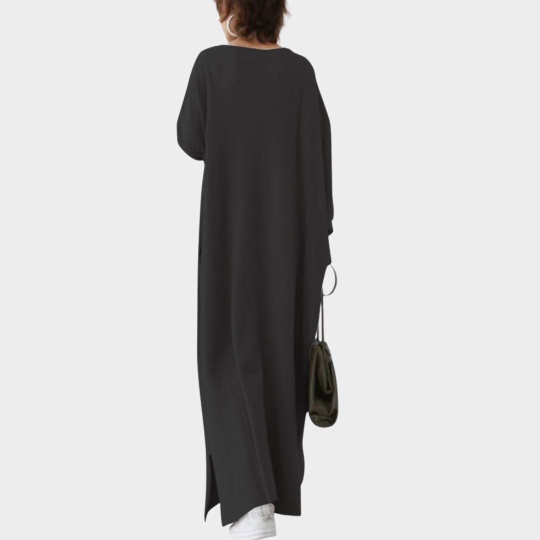 Amara™ | Timeless Winter Maxi Dress for Women with Long Sleeves