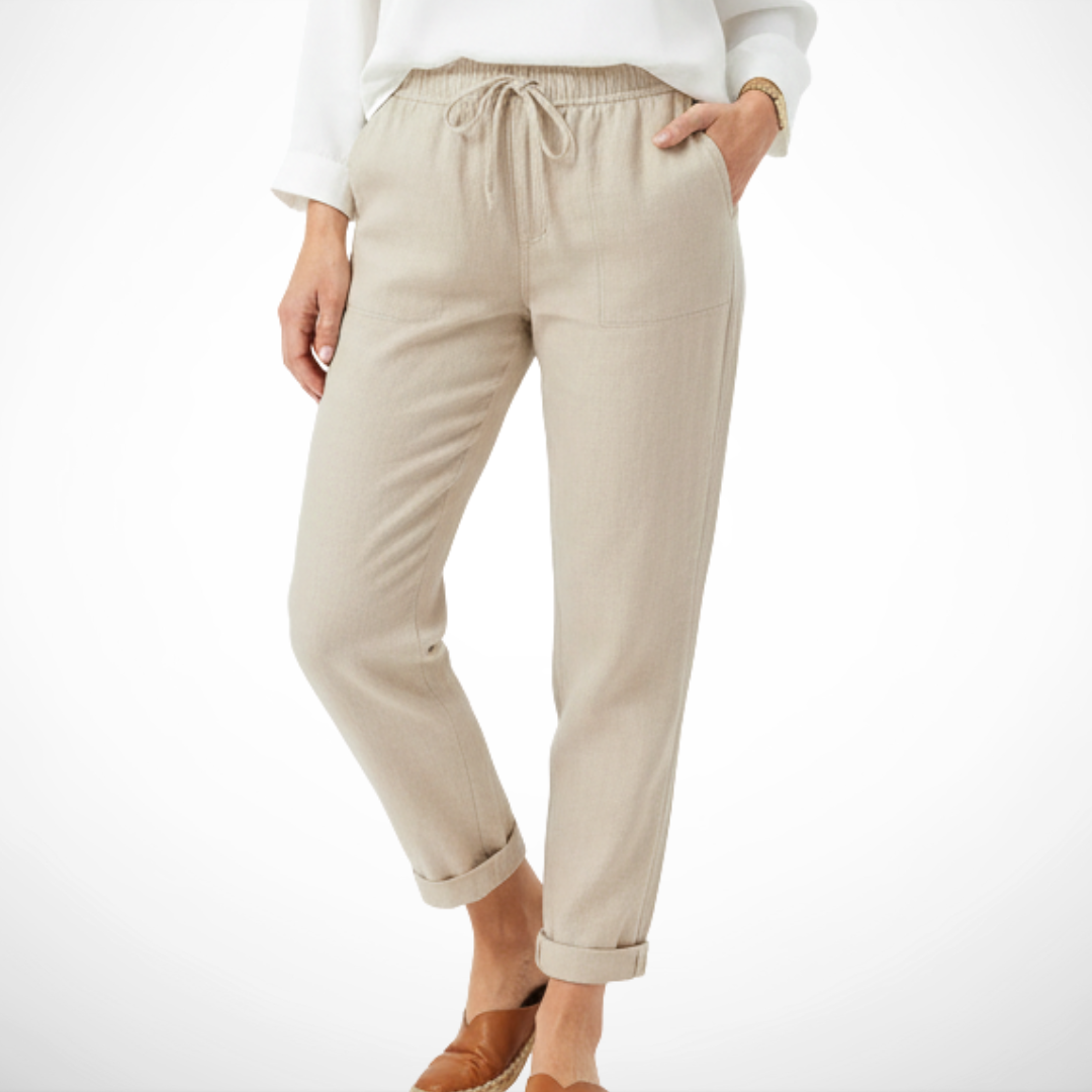 Ellaine | Stretch linen trousers