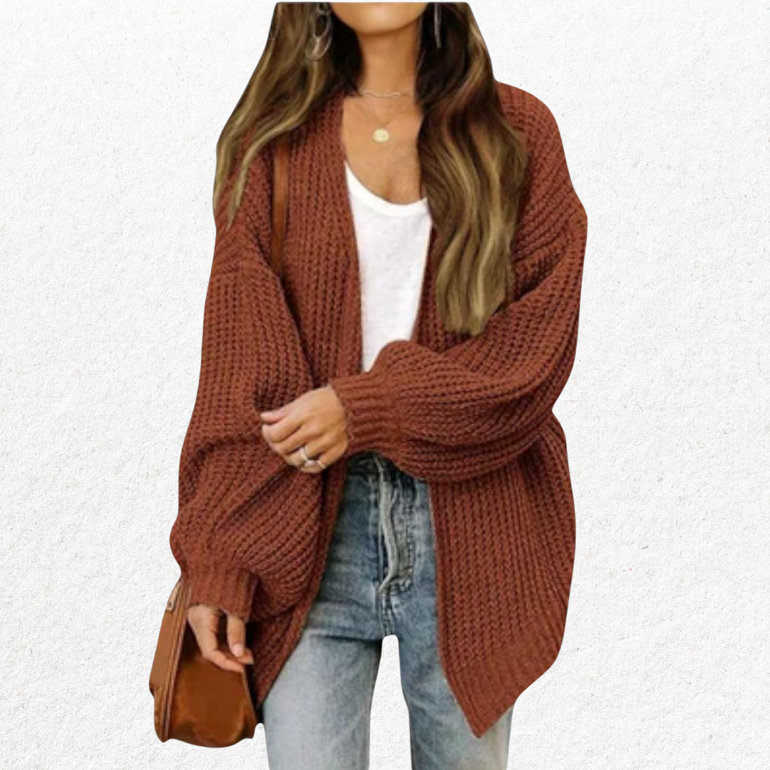Amalie™ - Elegant knitted cardigan