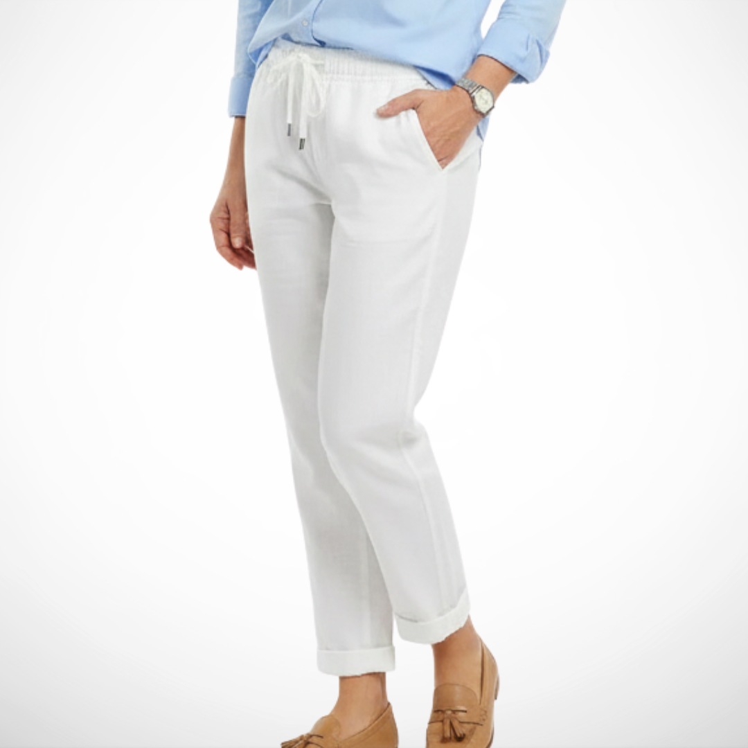 Ellaine | Stretch linen trousers