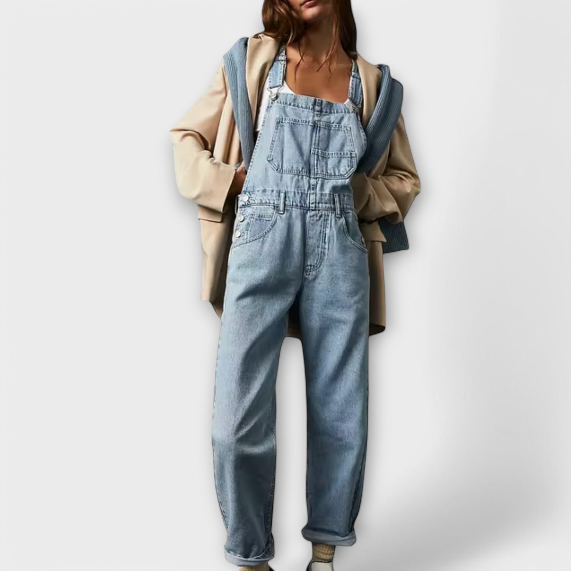 Kaelle™ - Casual denim overalls