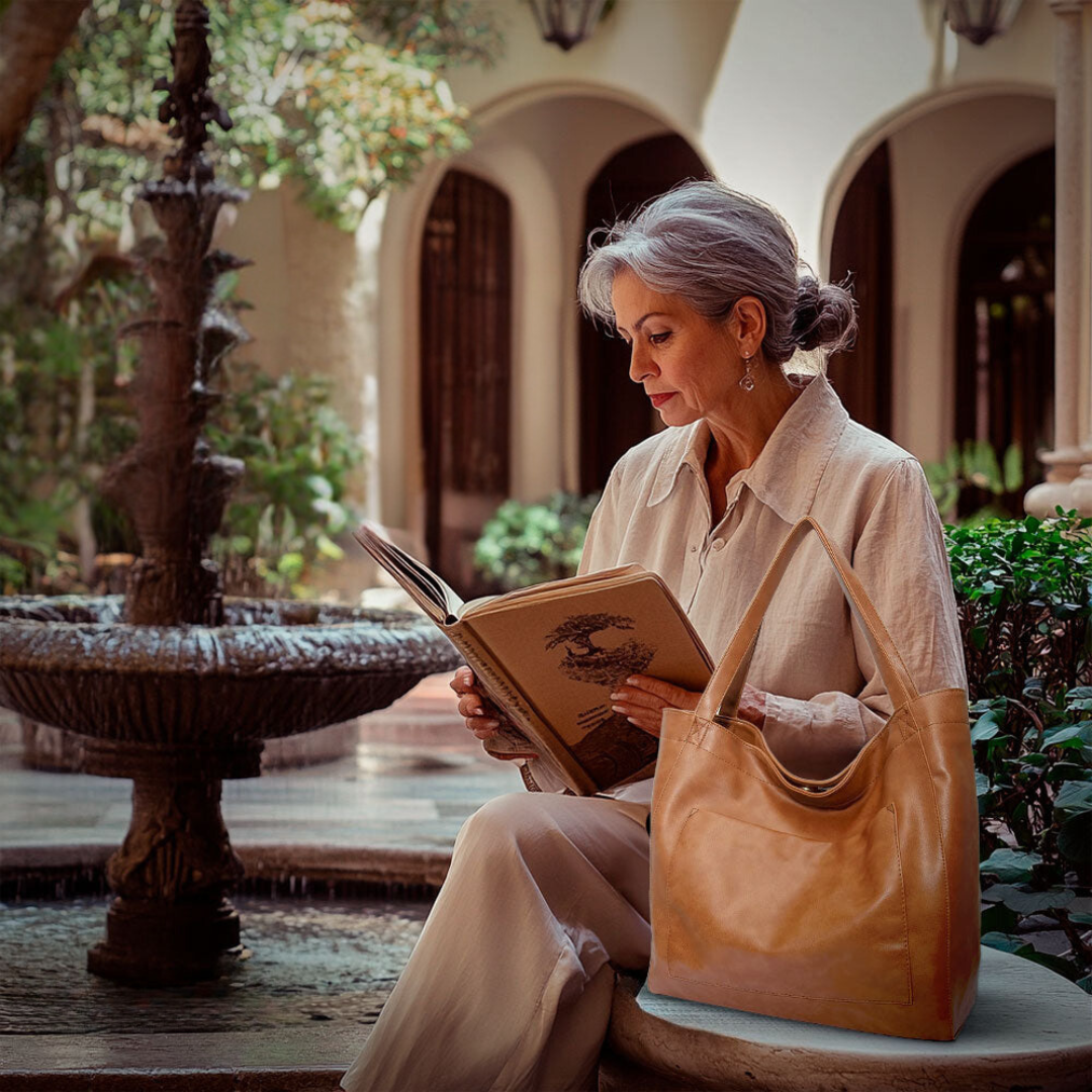 Sofia™ | Large, soft and luxurious shoulder bag.