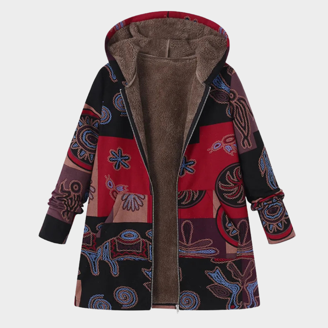 Navina™ – Warm Padded Jacket with Print