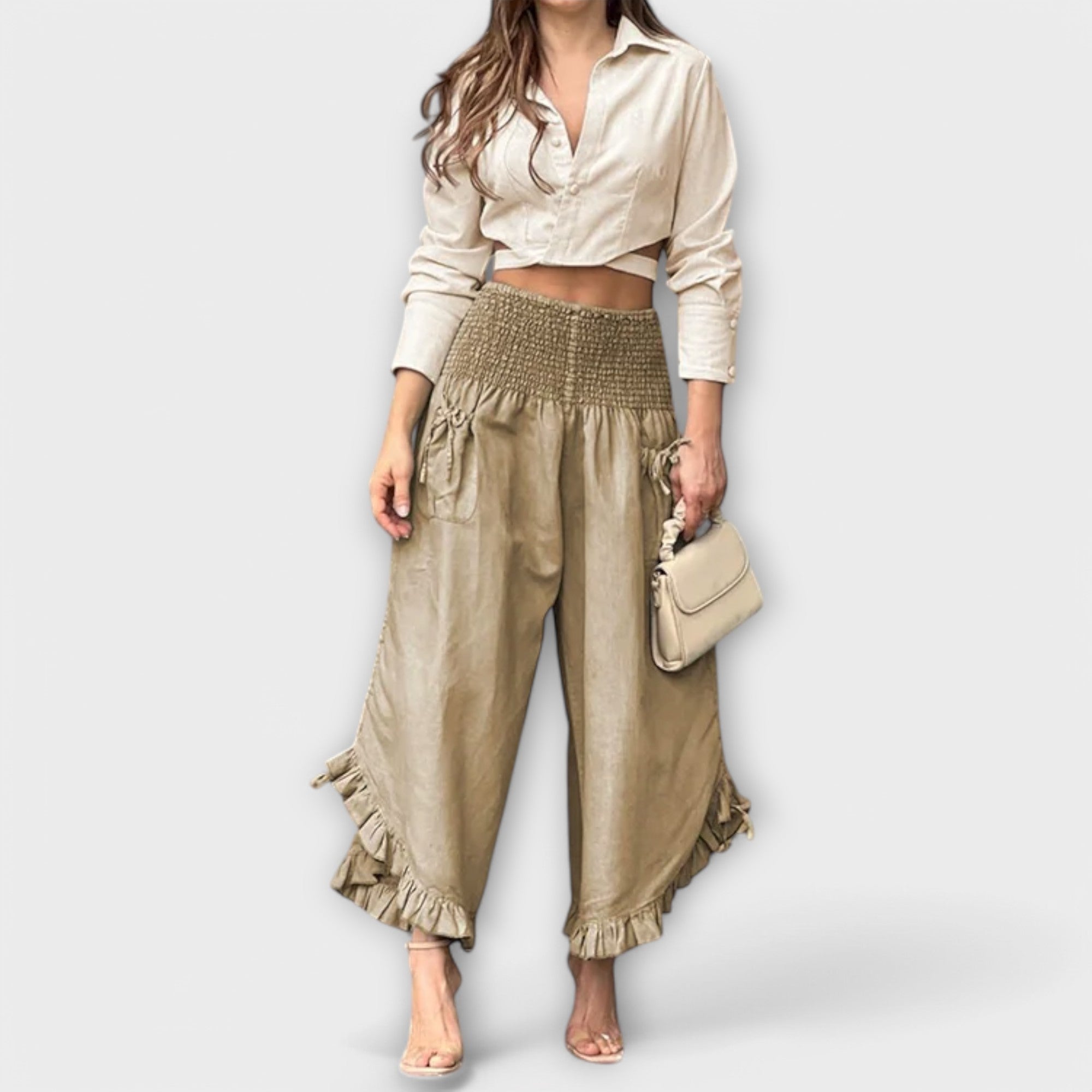 Antonette™ - Modern linen trousers
