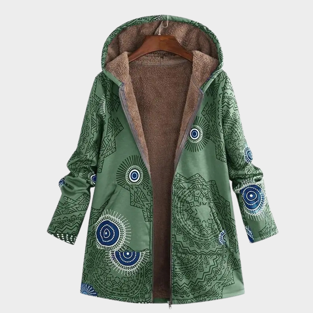Navina™ – Warm Padded Jacket with Print