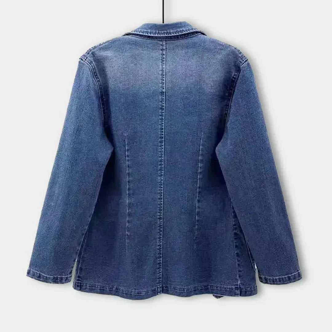 Sofia® | Stylish Denim Blazer For Women