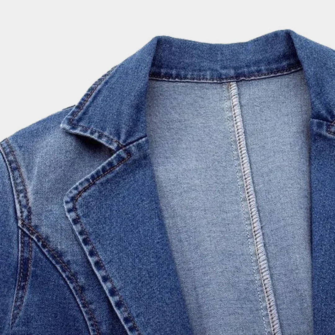 Sofia® | Stylish Denim Blazer For Women