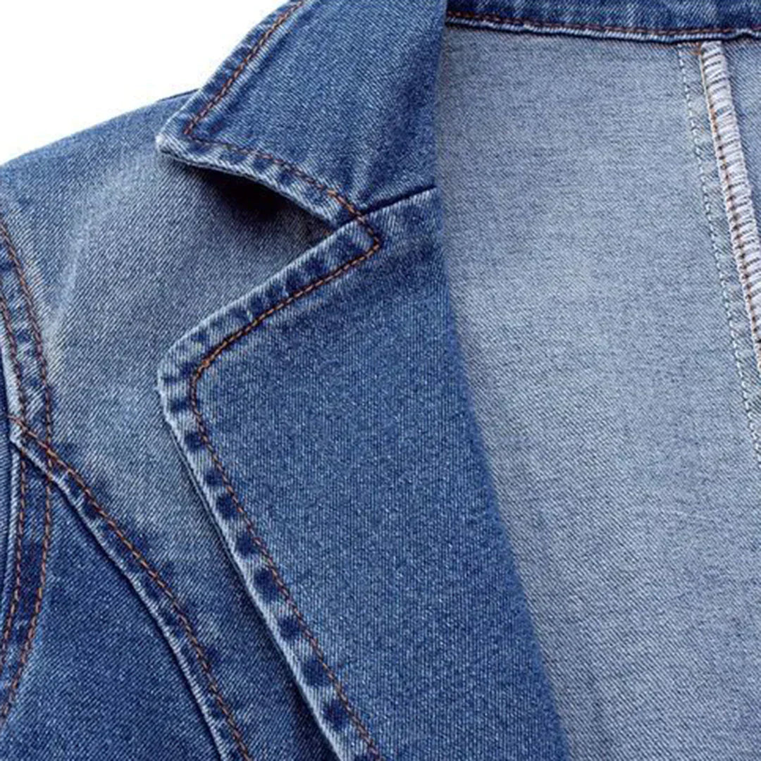Sofia® | Stylish Denim Blazer For Women