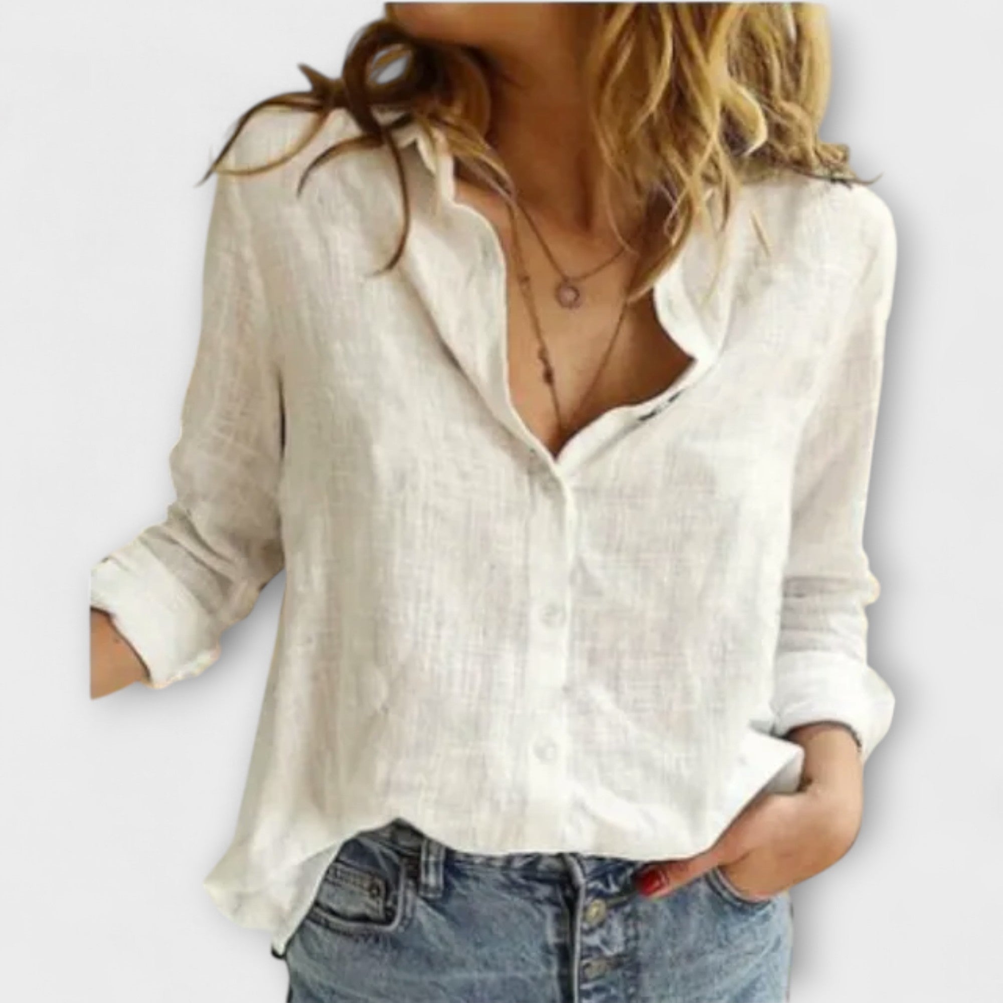 Maarni™ - Elegant Women's Blouse