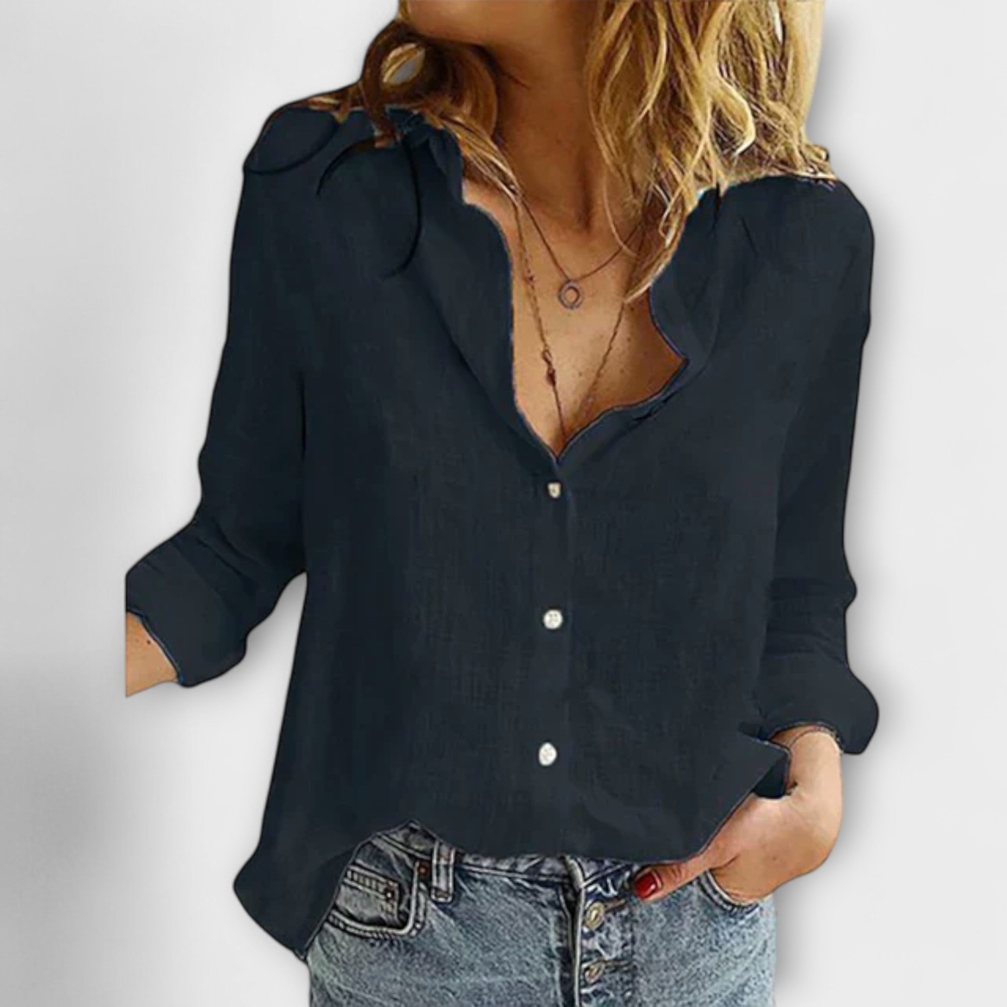 Maarni™ - Elegant Women's Blouse