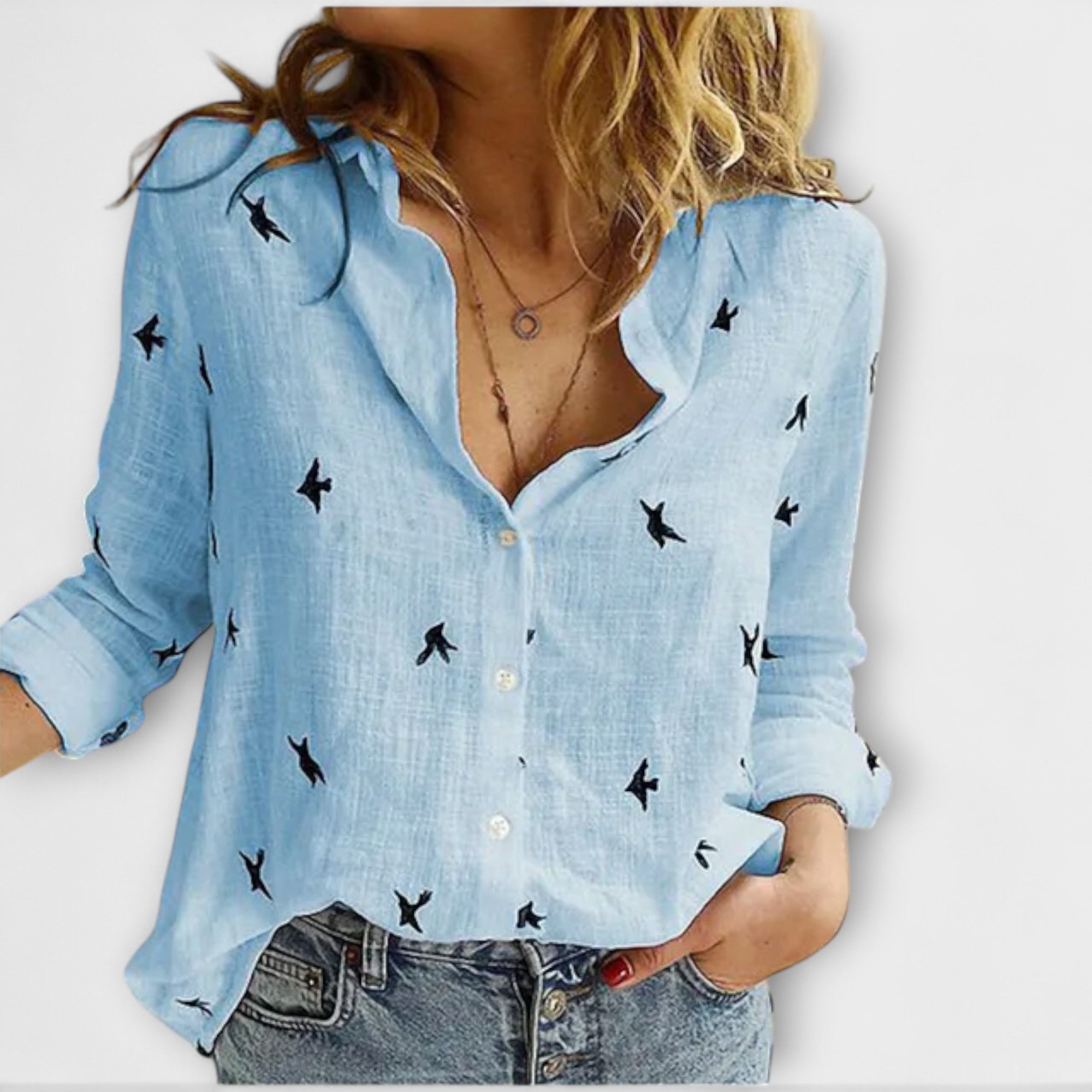 Maarni™ - Elegant Women's Blouse