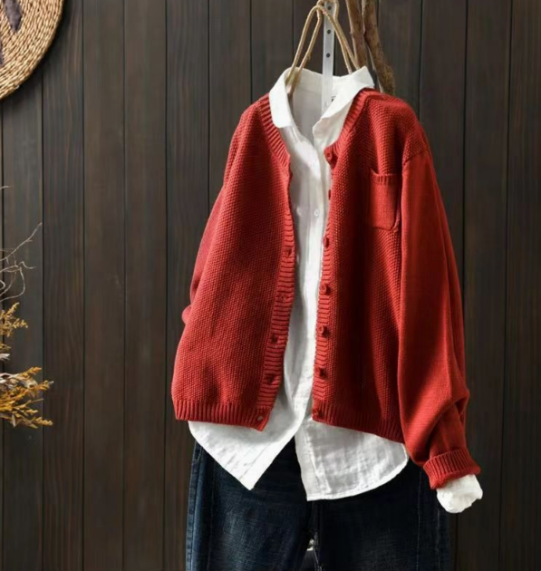 Sara™ | Stylish and Casual Knitted Cardigan