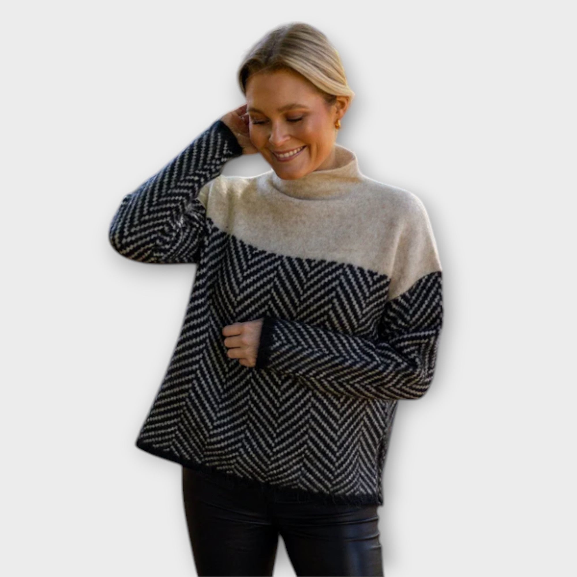 Roberta™ - Soft turtleneck sweater
