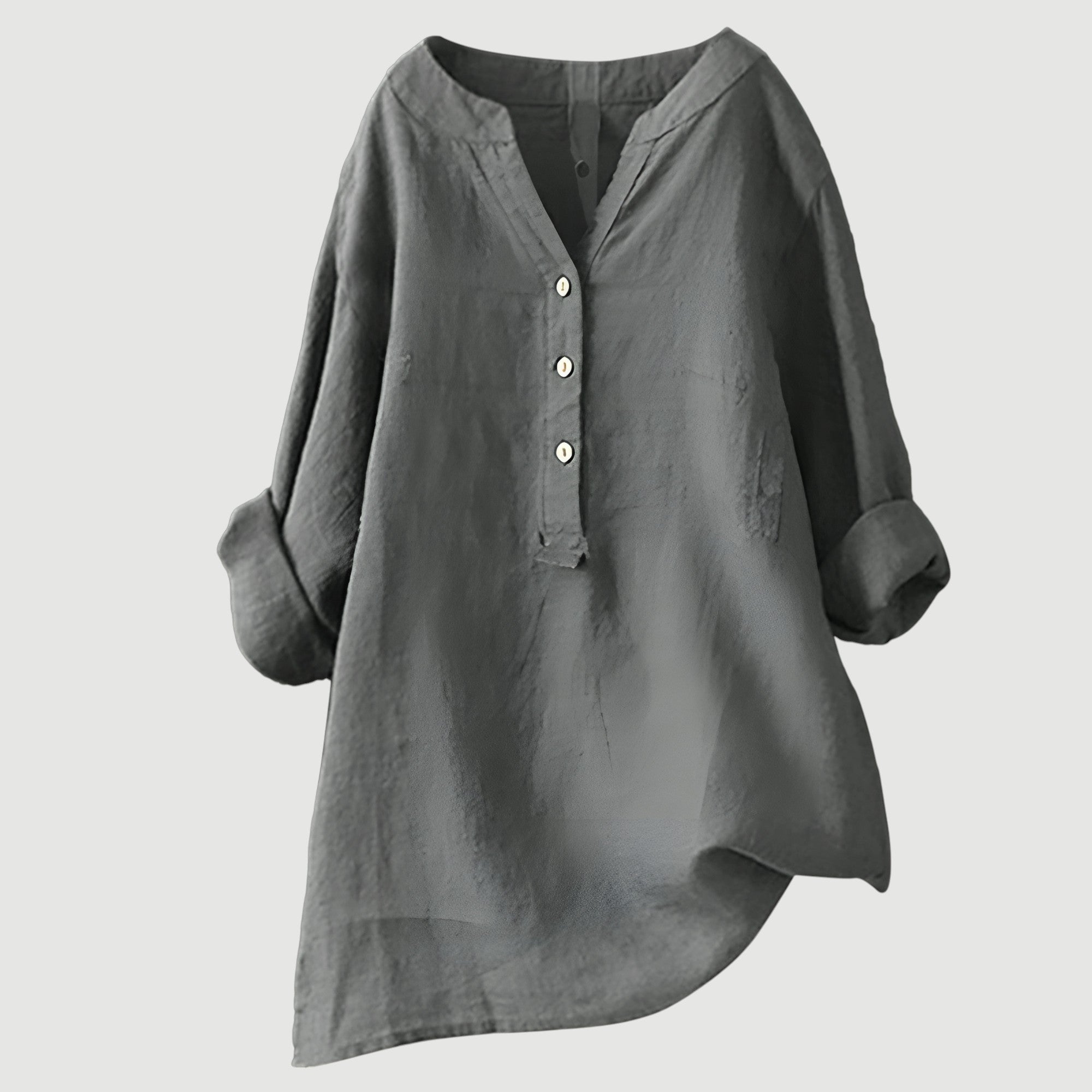 Alma™ – Light and comfortable linen shirt with buttons