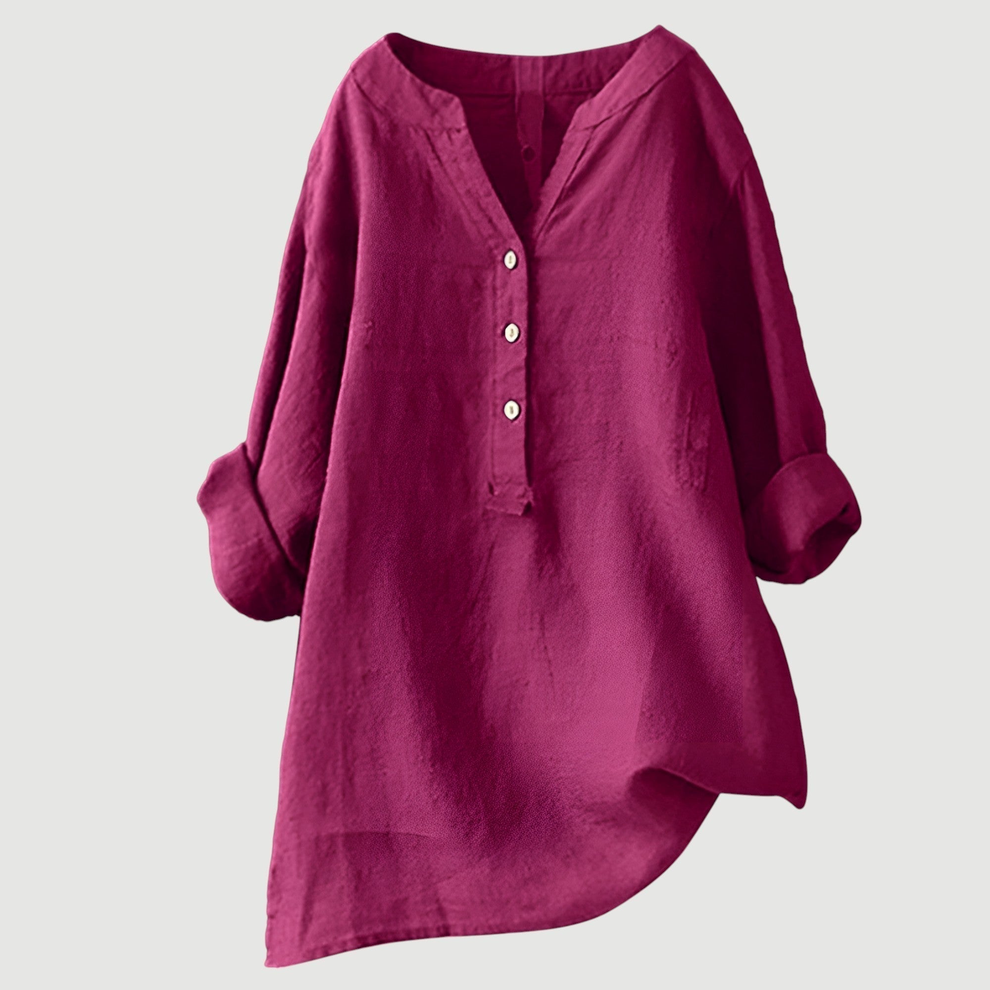 Alma™ – Light and comfortable linen shirt with buttons