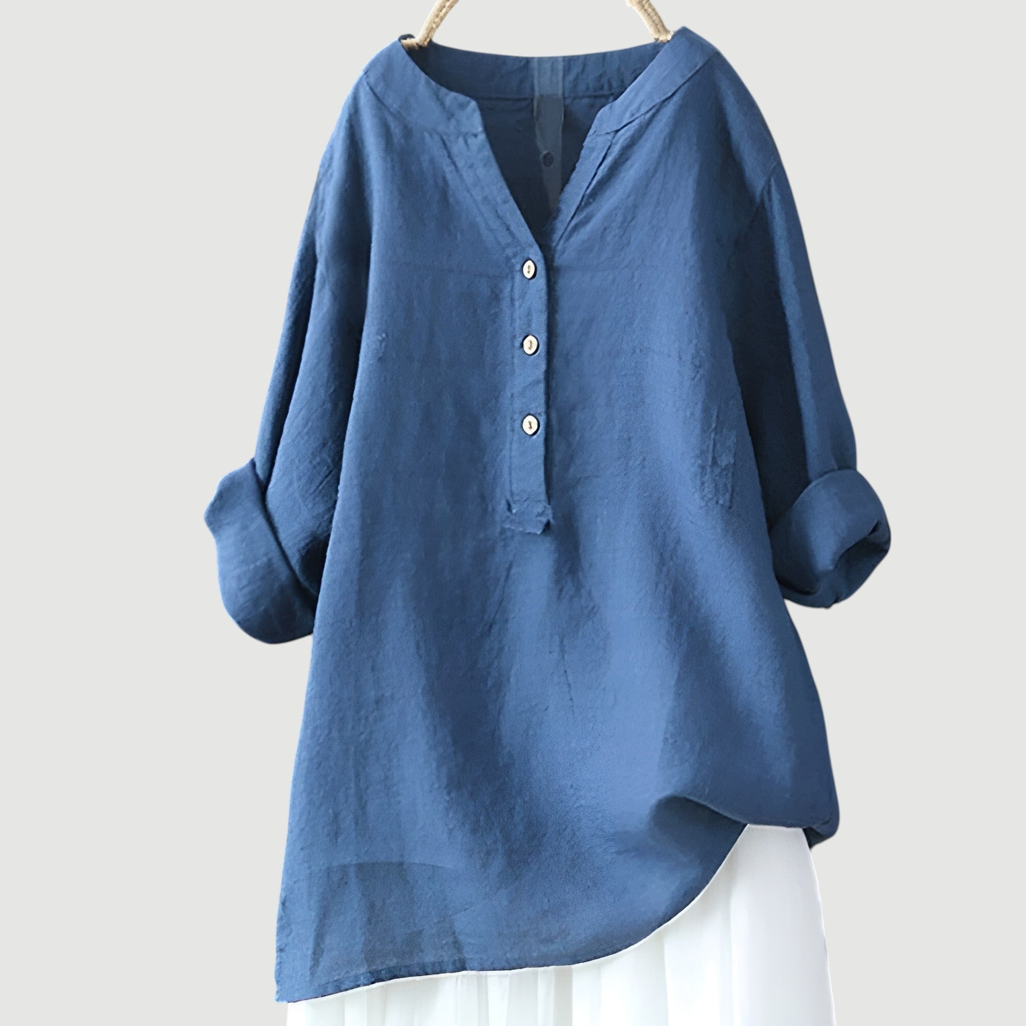 Alma™ – Light and comfortable linen shirt with buttons