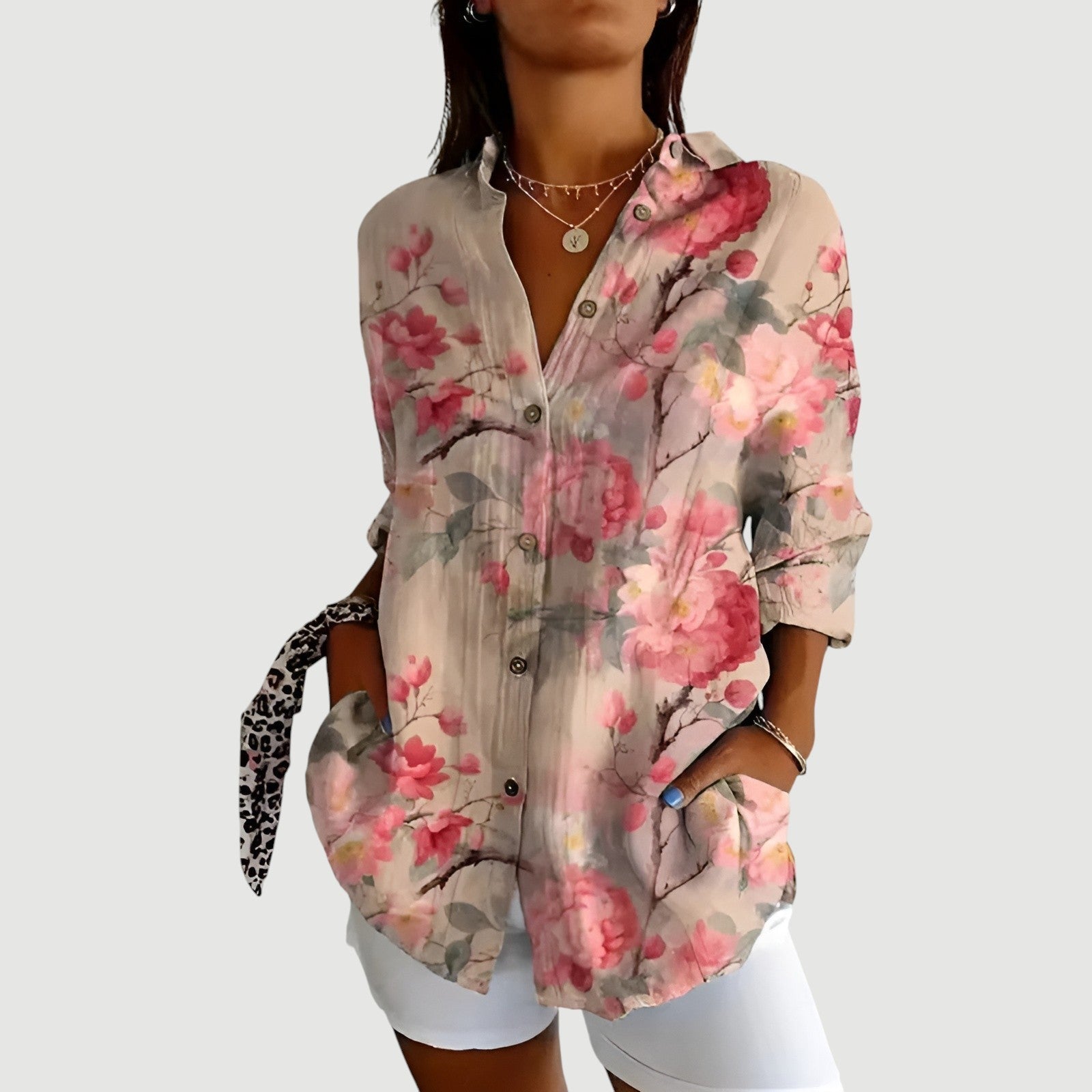 Bernabe™ - Colorful blouse for everyday wear