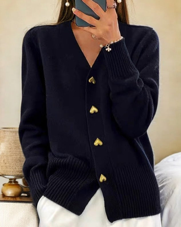 Sarah™ | Elegant Knitted Cardigan with Buttons