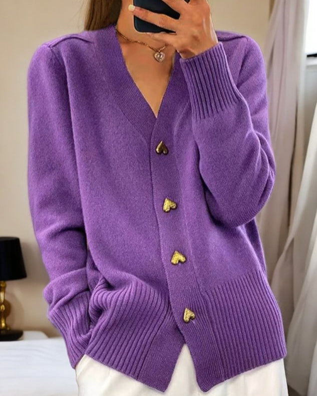 Sarah™ | Elegant Knitted Cardigan with Buttons