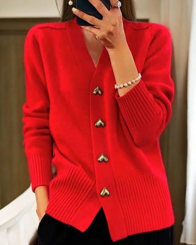 Sarah™ | Elegant Knitted Cardigan with Buttons