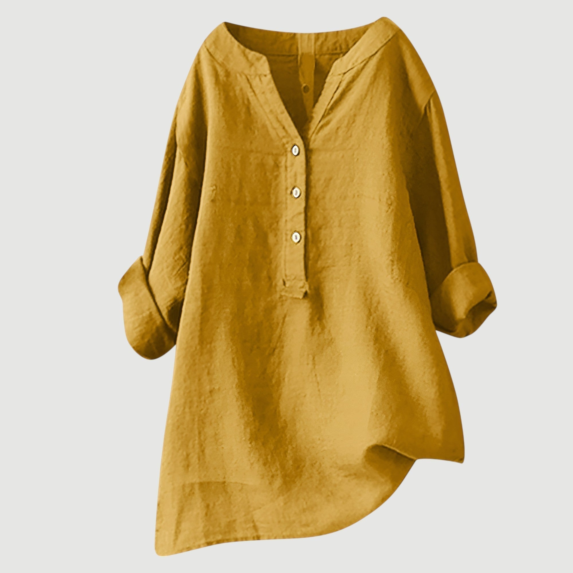 Alma™ – Light and comfortable linen shirt with buttons