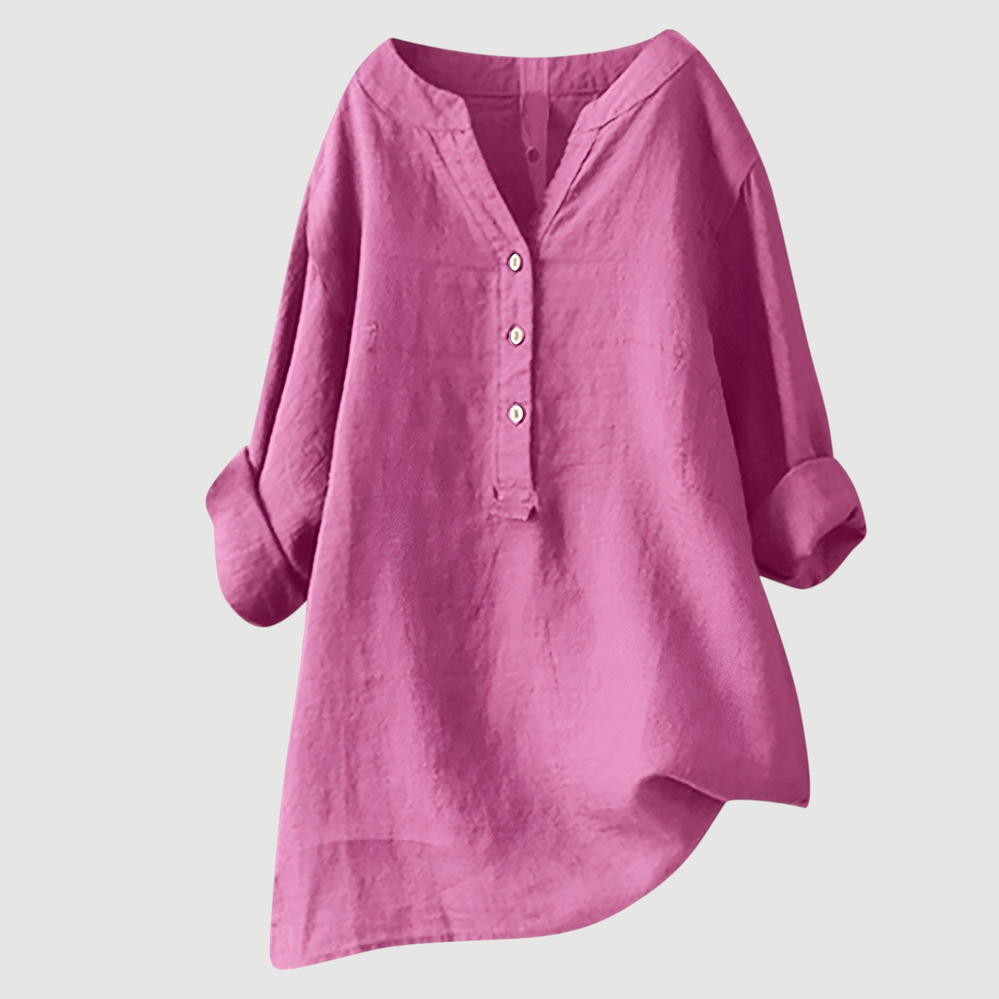 Alma™ – Light and comfortable linen shirt with buttons