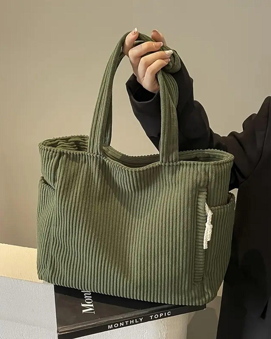 Sofia™ | Stylish Casual Shoulder Bag with Drawstring Detail