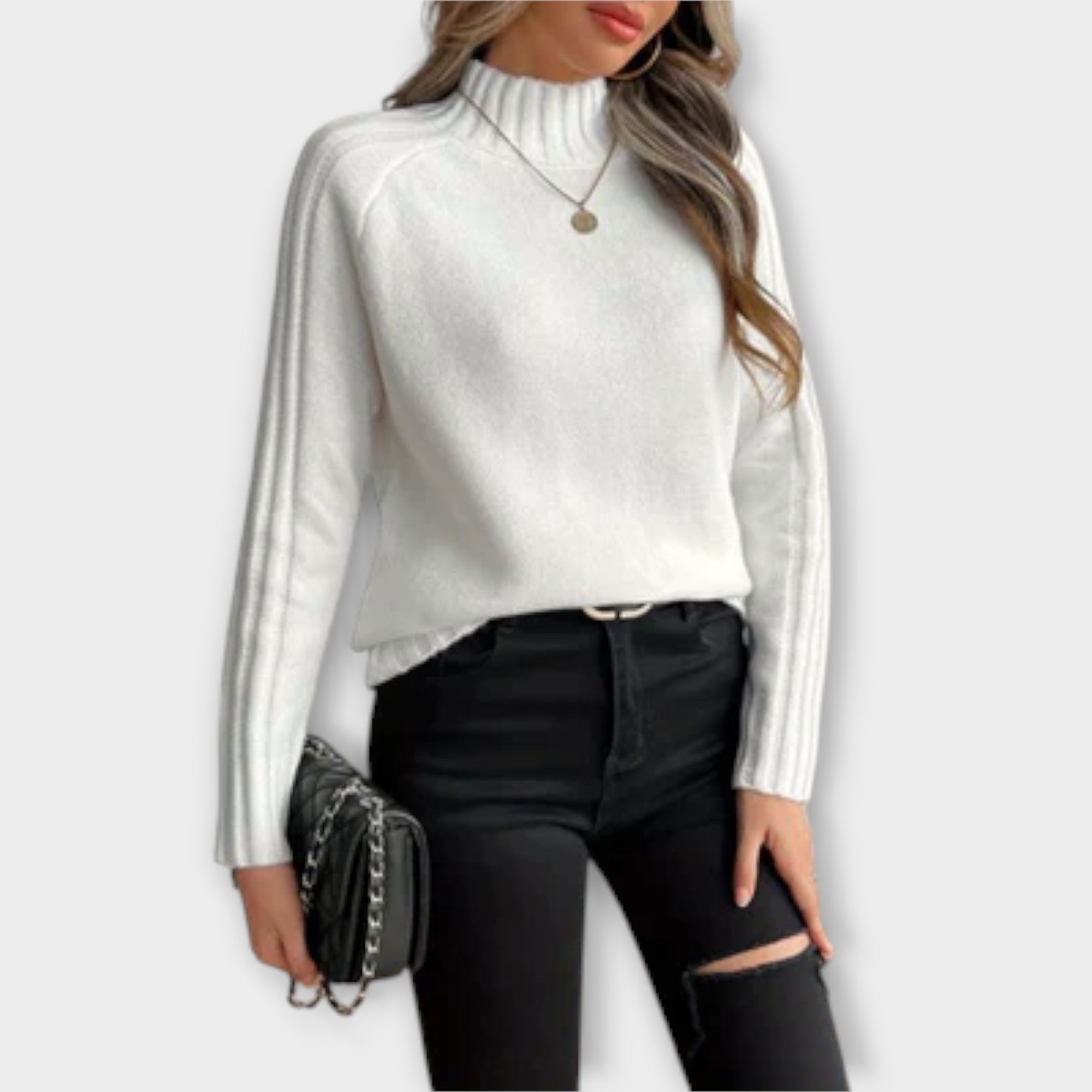 Hetty™ - Elegant knitted pullover for everyday use