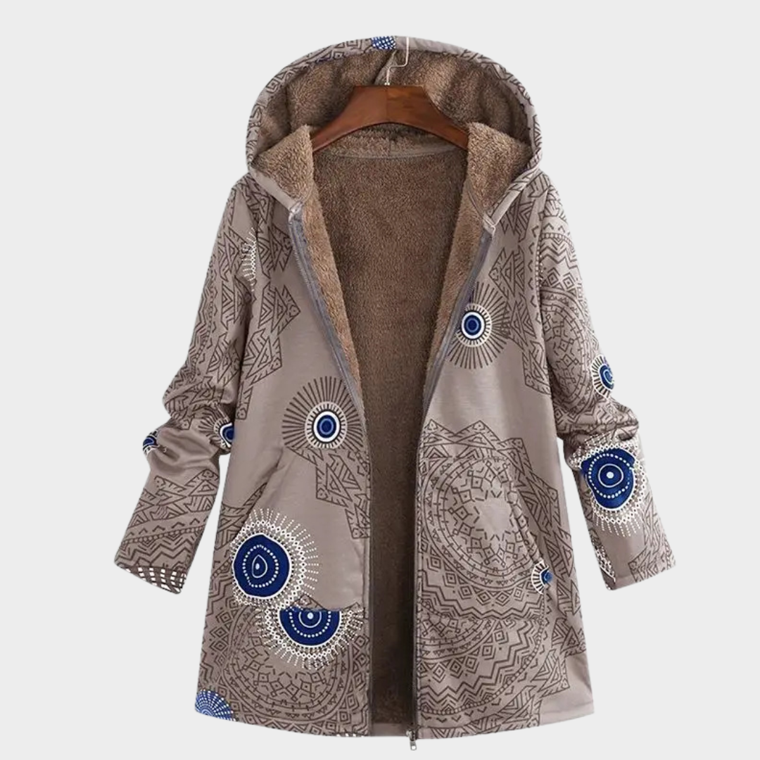 Navina™ – Warm Padded Jacket with Print
