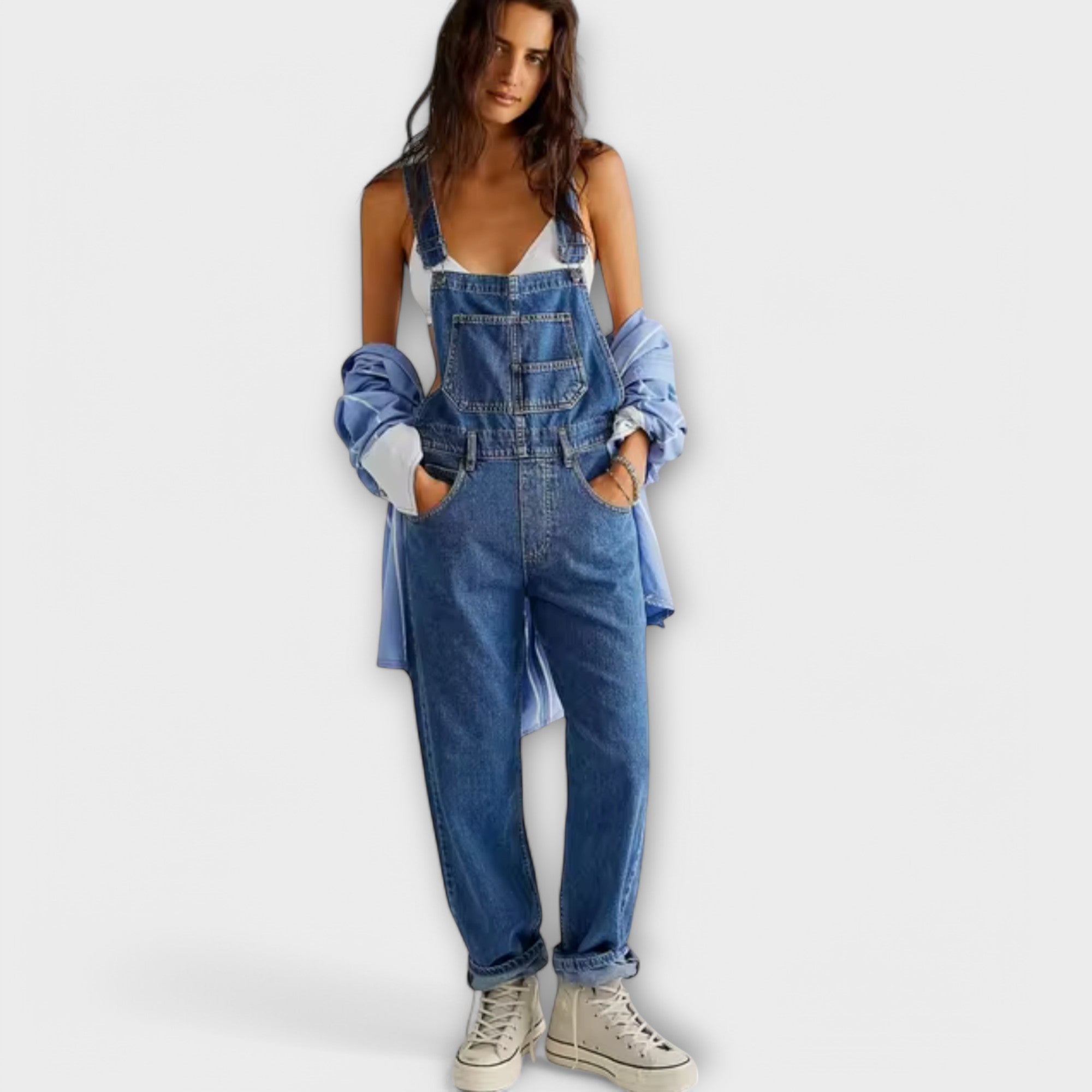 Kaelle™ - Casual denim overalls