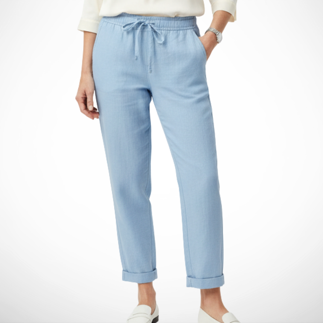 Ellaine | Stretch linen trousers 