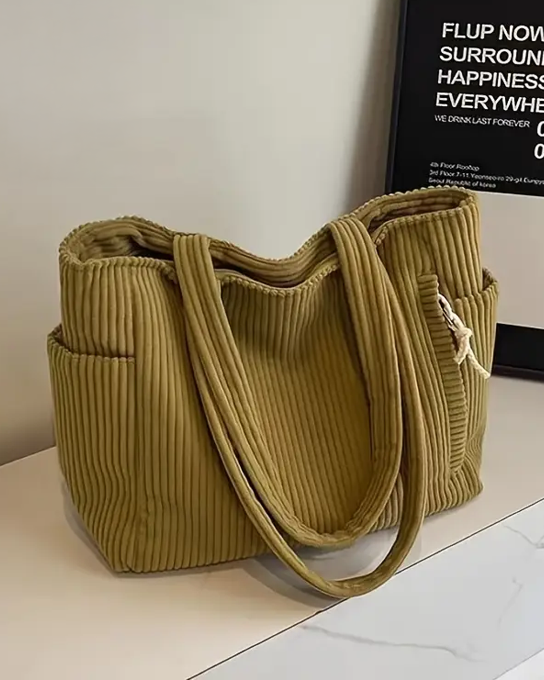 Sofia™ | Stylish Casual Shoulder Bag with Drawstring Detail
