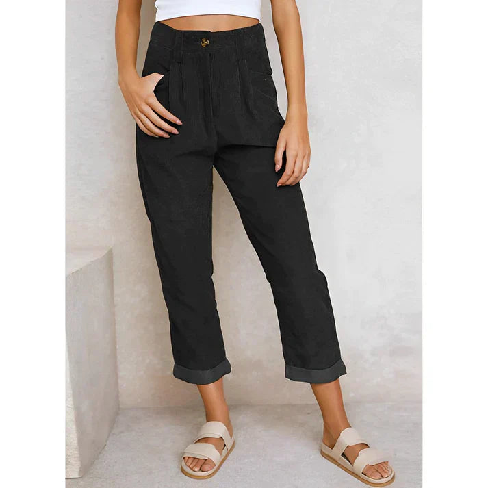 Agnes™ - High Waisted Trousers