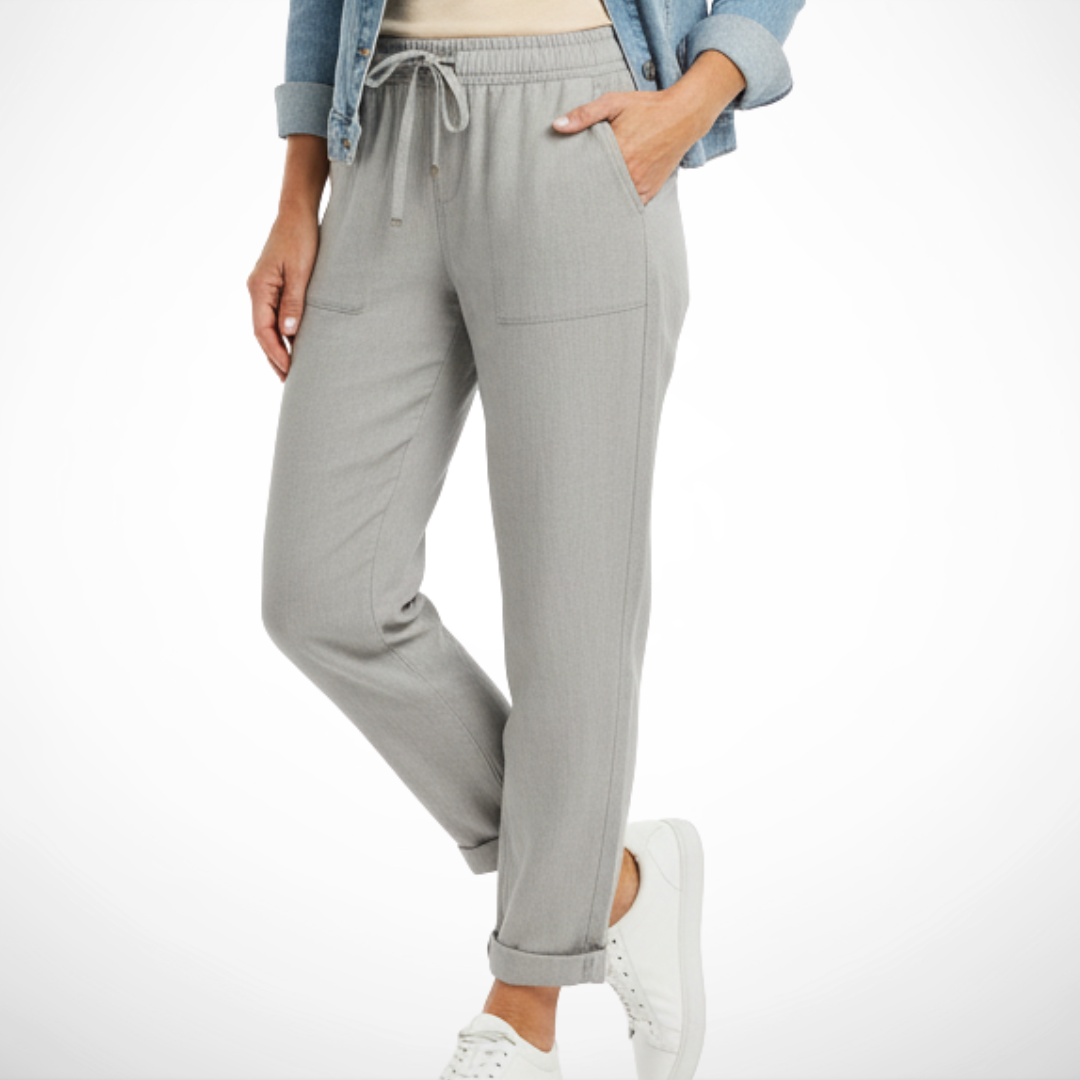 Ellaine | Stretch linen trousers 