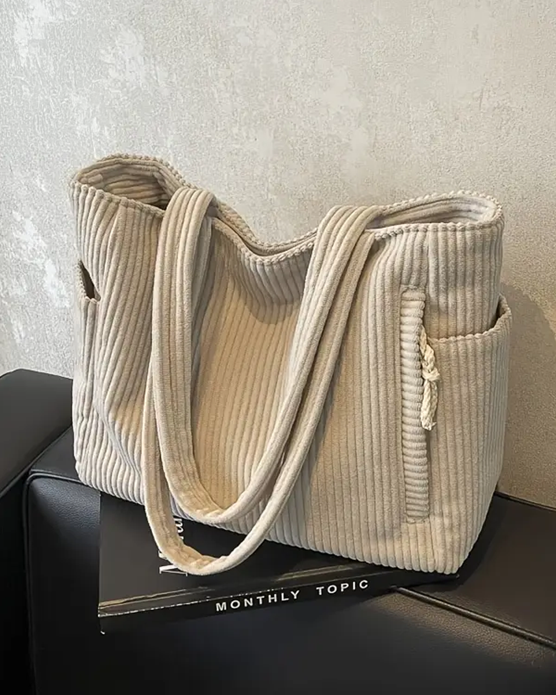 Sofia™ | Stylish Casual Shoulder Bag with Drawstring Detail