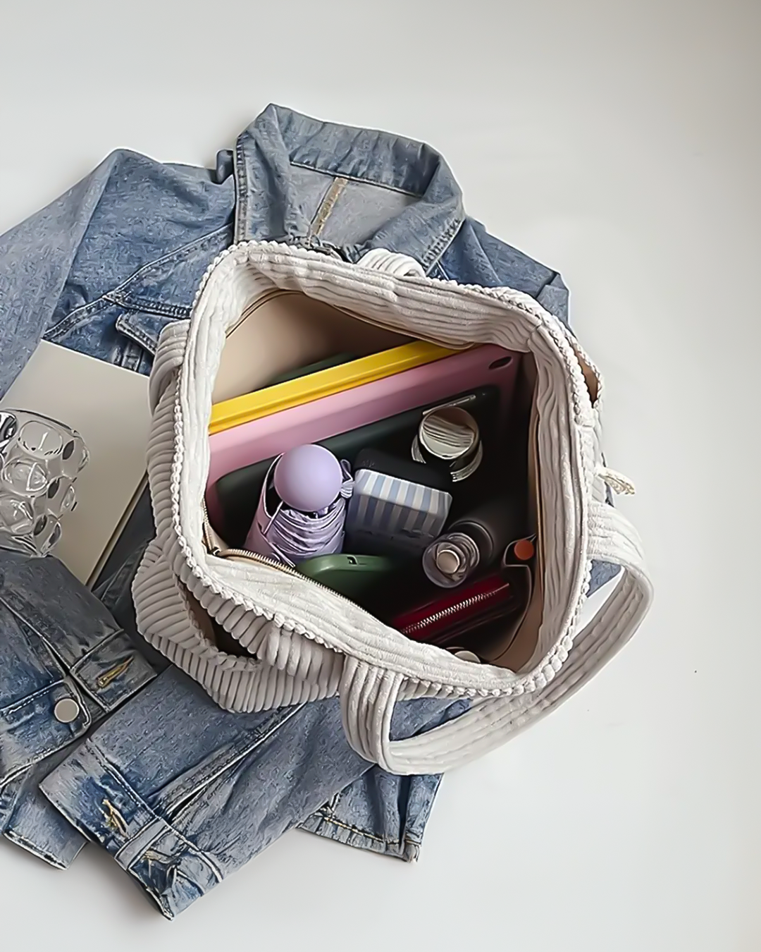 Sofia™ | Stylish Casual Shoulder Bag with Drawstring Detail