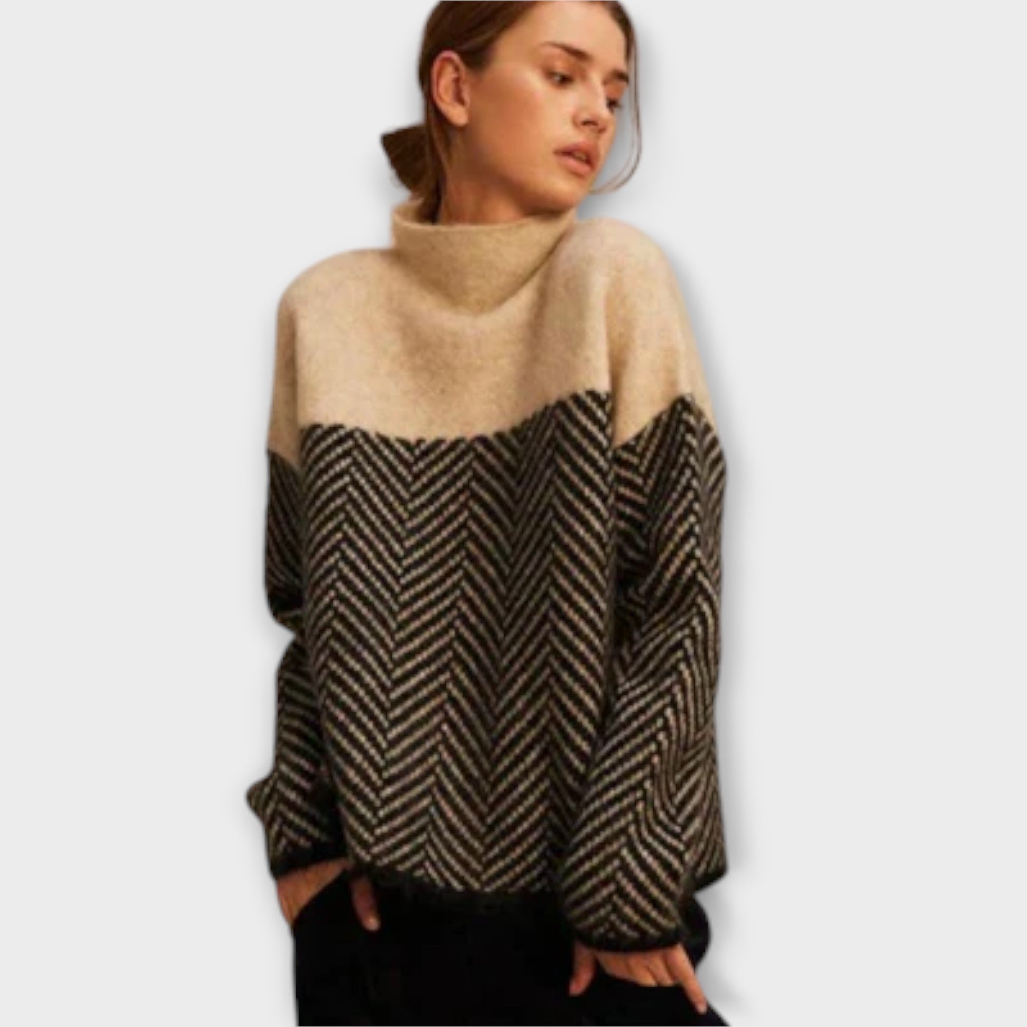 Roberta™ - Soft turtleneck sweater