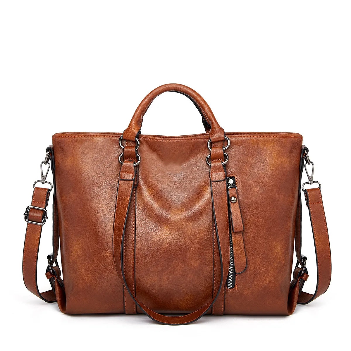 Sofia™ | Large capacity leather shoulder bag