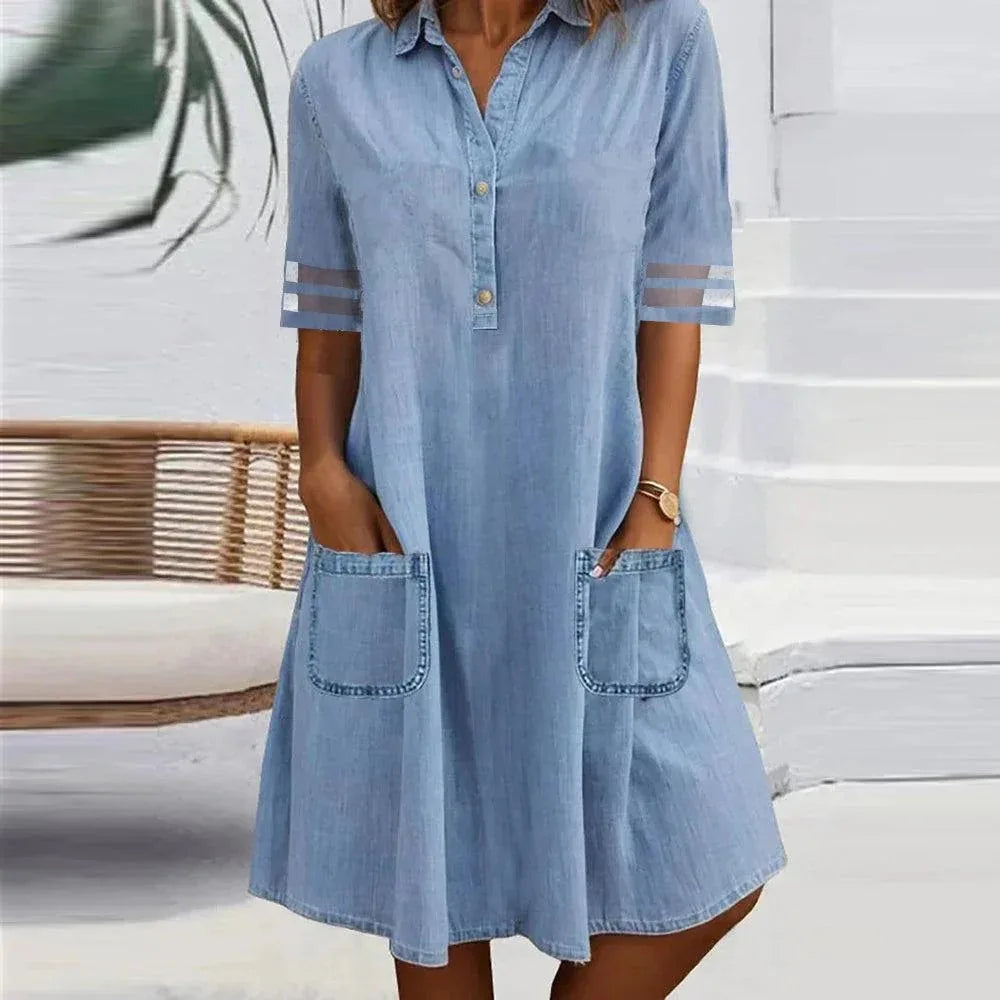 Sofia® | Denim Lightweight Dress 