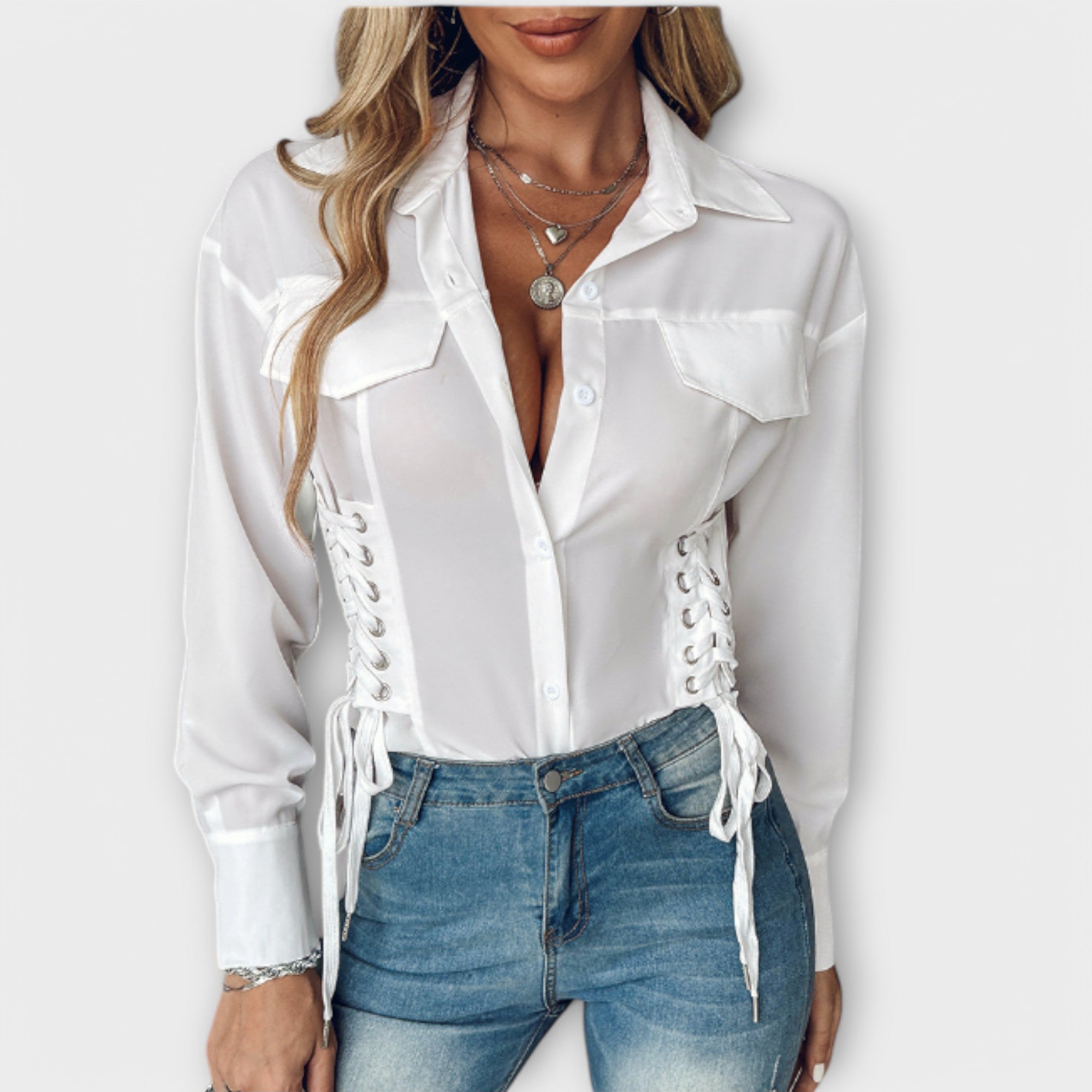 Nena™ - Long Sleeve Blouse