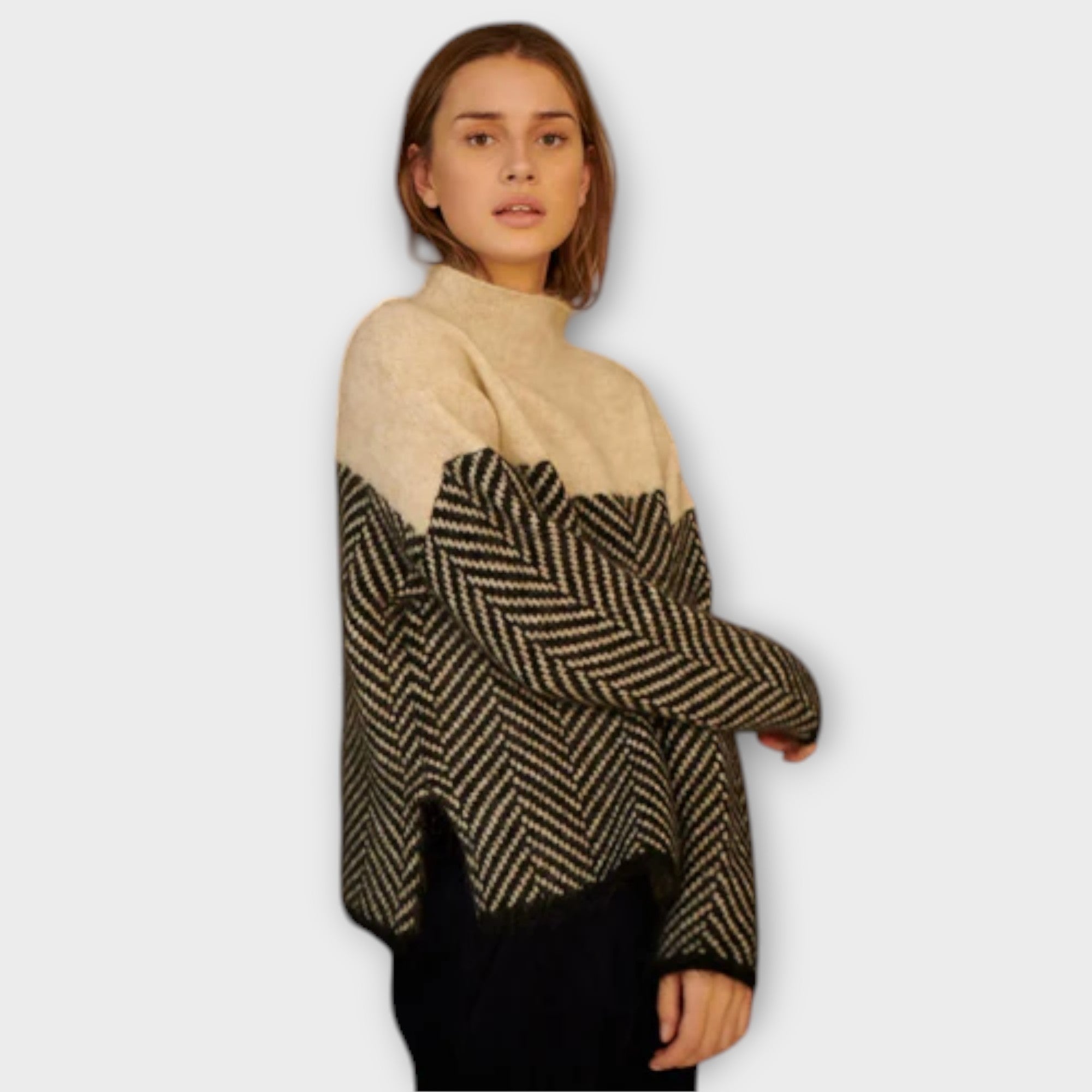 Roberta™ - Soft turtleneck sweater