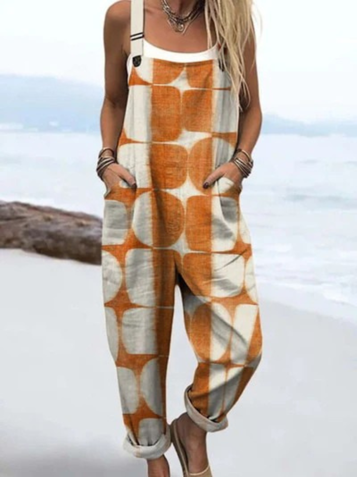Midea™ - Elegant Vintage Jumpsuit