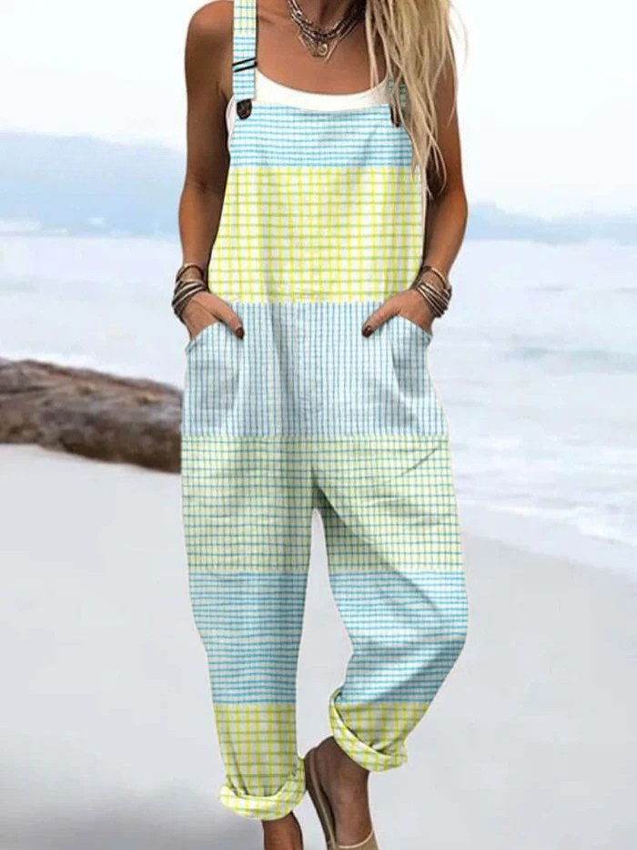 Salve™ - Elegant Vintage Jumpsuit