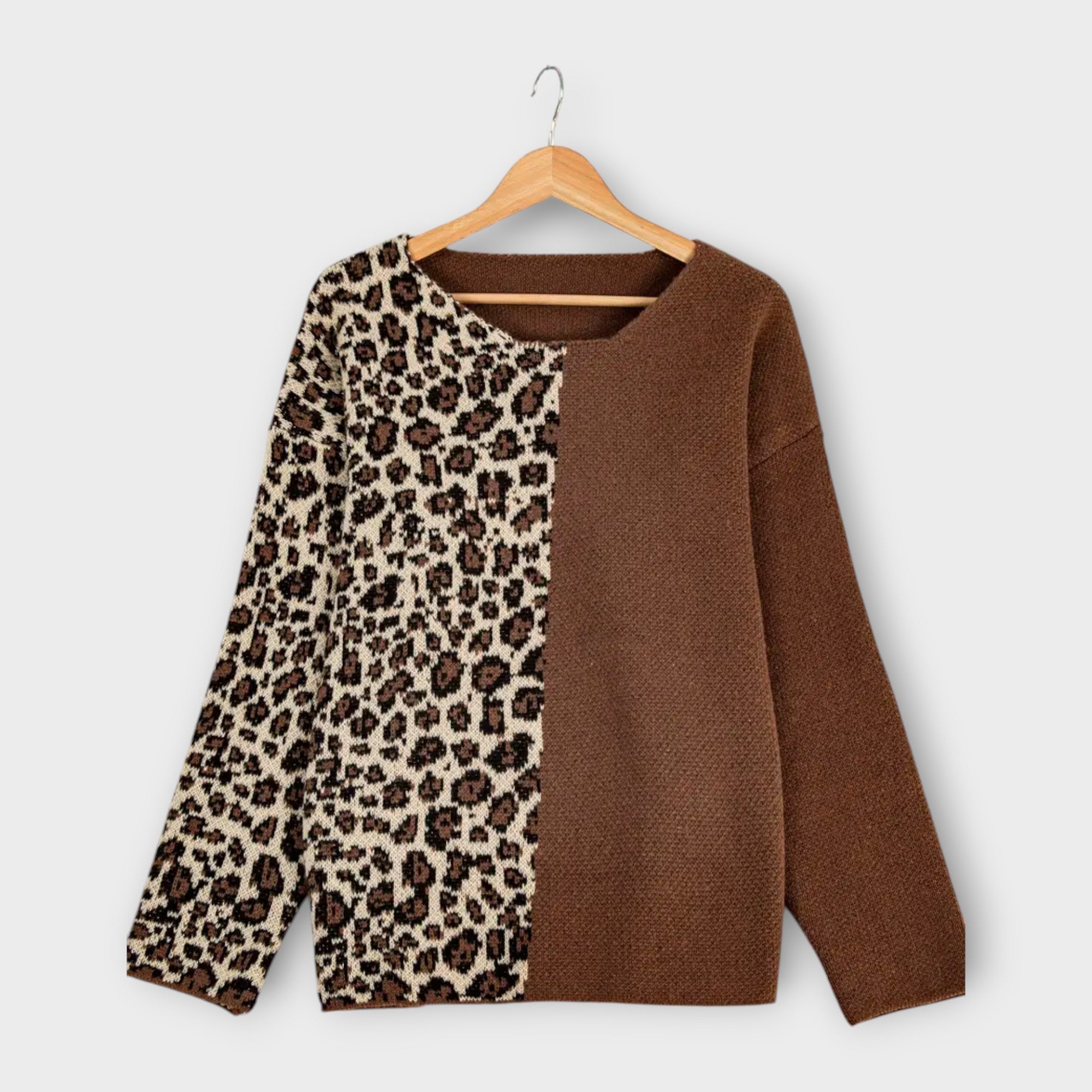 Loris™ - Cool sweatshirt with leopard design