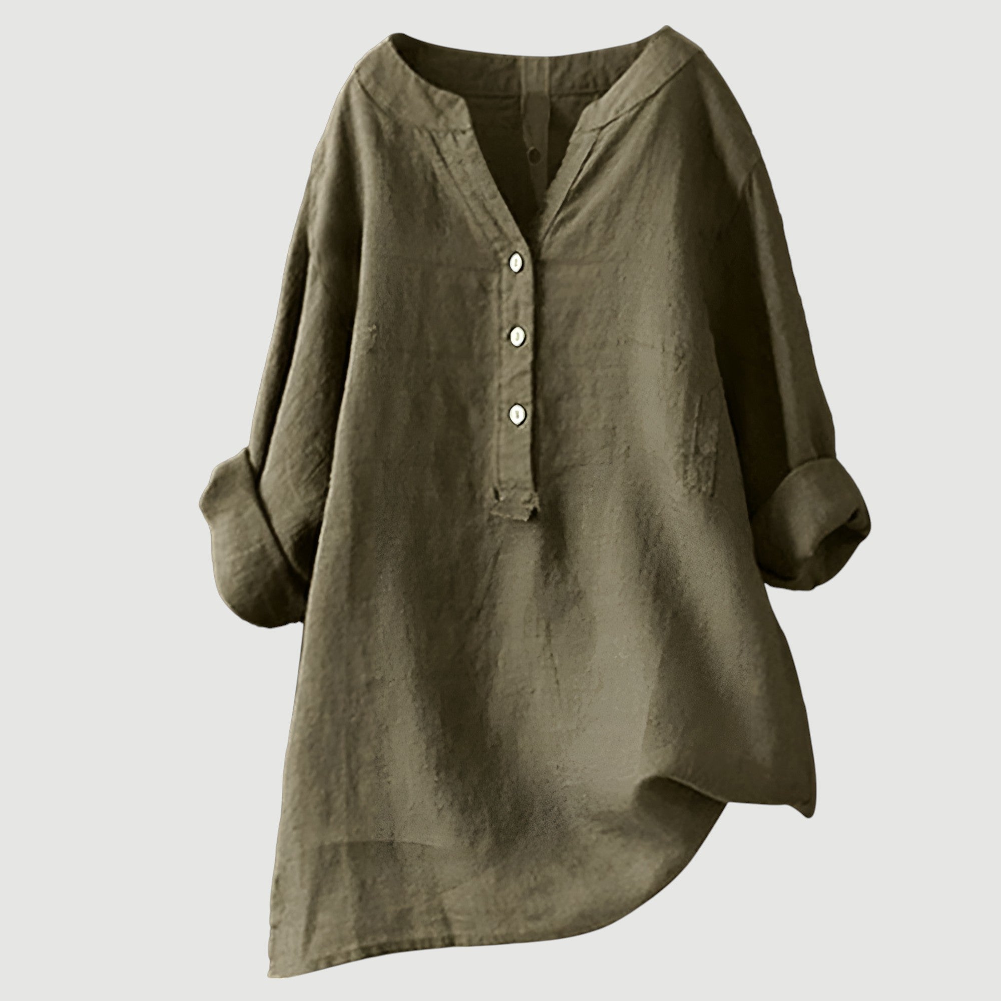 Alma™ – Light and comfortable linen shirt with buttons