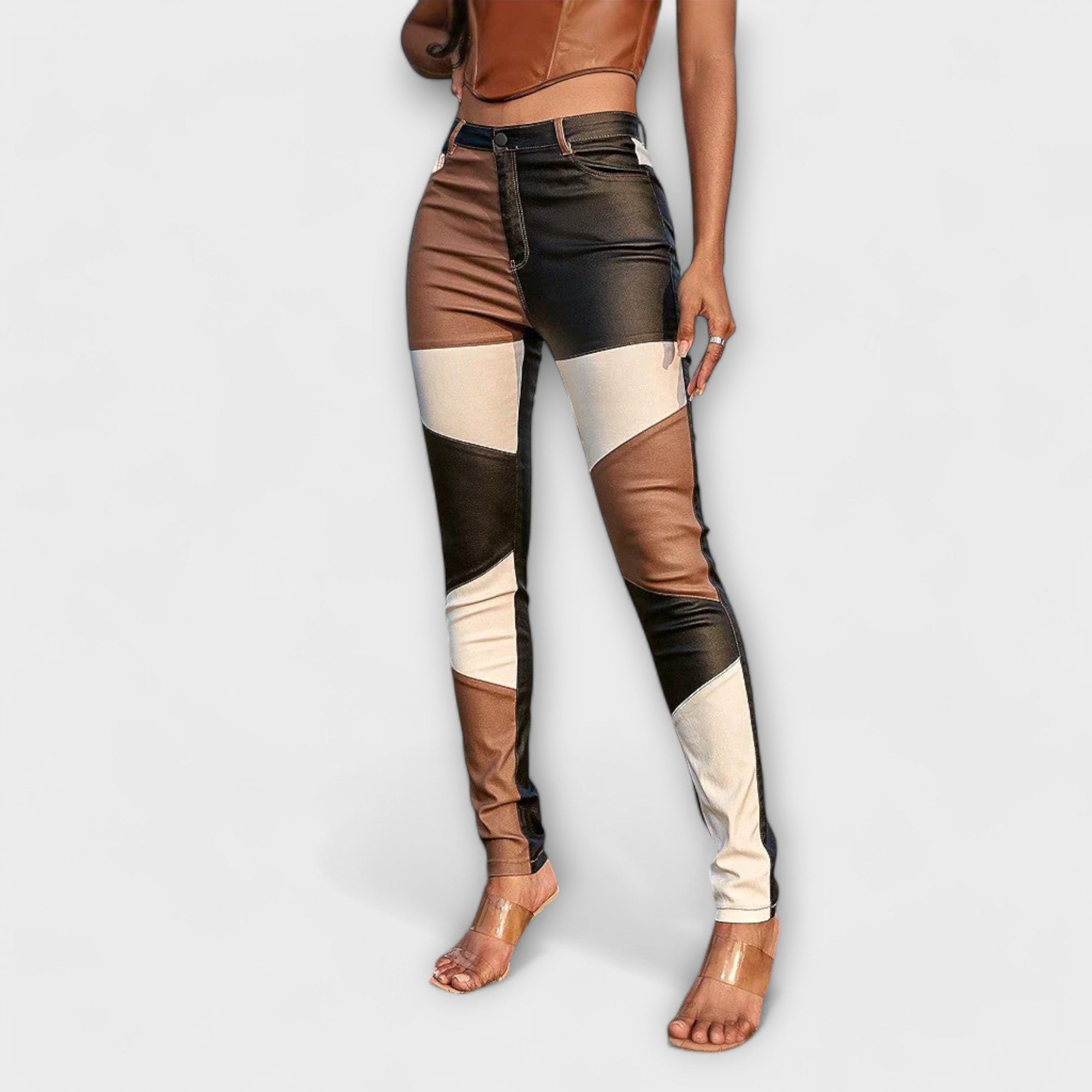 Aina™ - Colorblock Pencil Pants