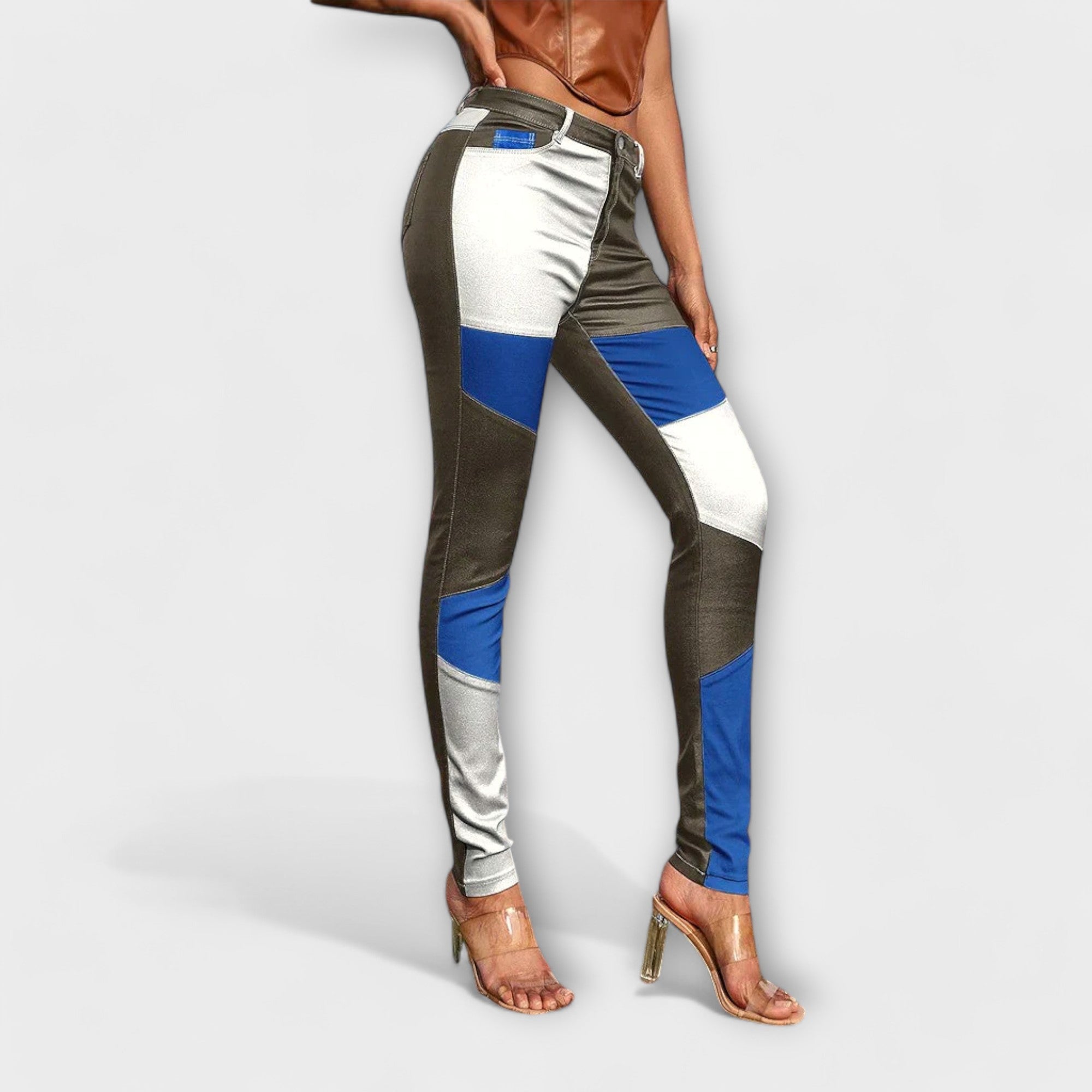 Aina™ - Colorblock Pencil Pants