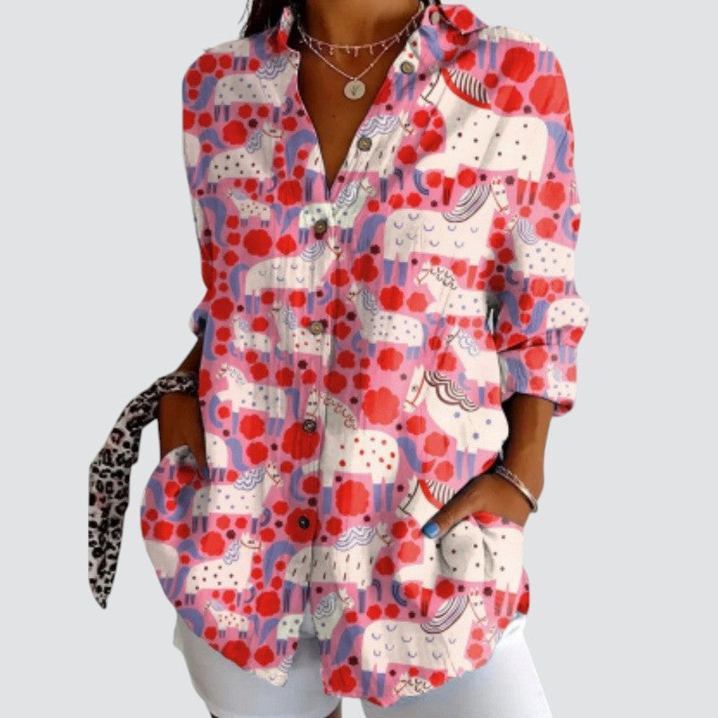 Basha™ - Colorful blouse for any occasion